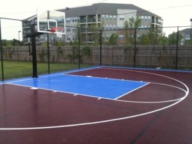 Multi-family housing in Baton Rouge, LA 30'x50' game court